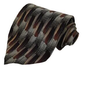 J. Garcia Silk Tie Men Vintage Paris inthe Rain Collection 90s Grandpacore Funky